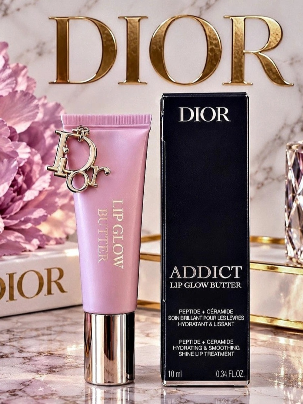 Dior Addict Lip Glow Butter 102 Glazed Lavender NEW IN BOX 💟